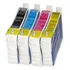 Cartucho De Tinta Premium T135 / T133 Cor Preto/amarelo/magenta/ciano Do 24 Ml 4 Unidades