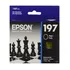 Cartucho Epson T197 Preto Xp-20 101/104 201/401 8 Ml T197/vc