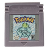 Cartucho Fita Pokémon Crystal Clear Game Boy Gbc Gba 