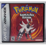 Cartucho Fita Pokémon Radical Red Game Boy Advance Gba   Nds