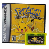 Cartucho Fita Pokémon Thunder Yellow Game Boy Gba / Nds 