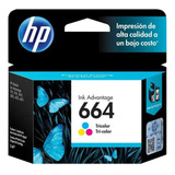 Cartucho Hp 664 Colorido