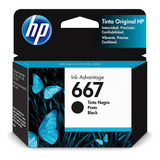 Cartucho Hp 667 Bk