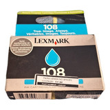 Cartucho Lexmark 108 Azul