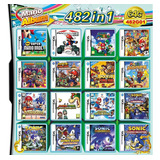 Cartucho Multi Jogos Nintendo Ds 482 In 1 