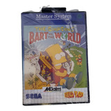 Cartucho The Simpsons Bart Vs. The World - Lacrado Tectoy 