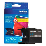 Cartucho Tinta Brother Lc 79c Ciano Alto Rendimento