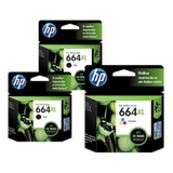 Cartuchos Hp 664xl Preto