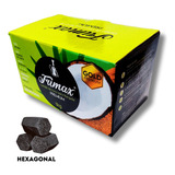 Carvão De Coco Para Narguile Fumax Premium Hexagonal 1kg
