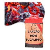 Carvão Seco P  Churrasco Eucalipto Mantém Brasa Acessa 10kg