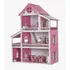 Casa Casinha Madeira Mdf Pintada Frente Branca C/25móveis