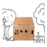 Casa Jr De Papelão