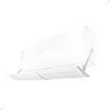 Casa Nobre Defletor Refletor Direcionador Ar Condicionado Vento Split Tamanho Ajustável 60 A 110cm Plástico Universal Btus Branco Plástico Protetor Nacional Forte