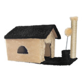 Casa Para Gatos Arranhador Modelo Base Premium