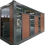 Casa Pequena De 6 M Para Morar - Casa Pré-fabricada Portátil Com Quartos, 1 Banheiro Totalmente Equipado E Cozinha - Pré-fabricada