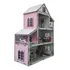 Casa Pink + 23 Móveis + 1 Boneca Barbie 12cm