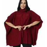 Casaco Blusa Poncho Em