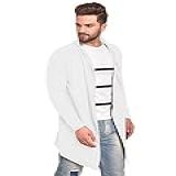 Casaco Cardigan Masculino Sobretudo