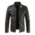 Casaco De Couro Slim Fit