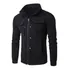 Casaco De Moletom Peluciado Modelo Slim Fit Blusa De Inverno