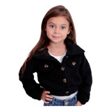Casaco Estilo Cropped Infantil