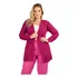 Casaco Feminino De Trico Cardigan Manga Longa Inverno
