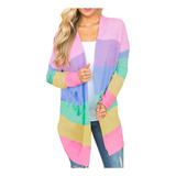 Casaco Feminino Rainbow Color