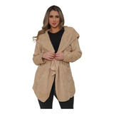 Casaco Feminino Teddy Longo