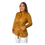 Casaco Feminino Veludo Cotele