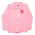Casaco Infantil Flamengo Rosa Blusa Jaqueta Moletom Oficial