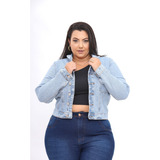 Casaco Jeans Luxo Plus
