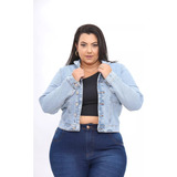 Casaco Jeans Luxo Plus