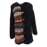 Casaco Maxi Cardigan Trico