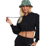 Casaco Moletom Cropped