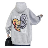 Casaco Moletom Masculino Streetwear