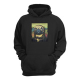 Casaco Moletom Pug Mona