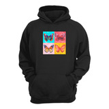 Casaco Moletom Tipos De Borboleta Butlerfly Blusa De Frio