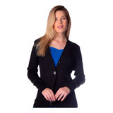 Casaco Oliveira Malhas Em Tricot Com Tranças Preto