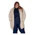 Casaco Plus Size Com Capuz /teddy / Pelinho / Inverno / Frio