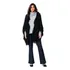 Casaco Poncho Feminino Tricot Capa Tunica Aberta Franja