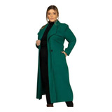 Casaco Sobretudo Feminino Plus