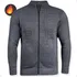 Casaco Suéter Masculino Lã Com Zíper Trico Blusas De Frio