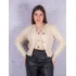 Casaco Tramas Fang E Cropped De Inverno Twinset De Tricot