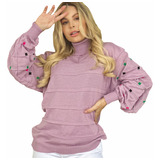 Casaco Trico Blusa Sueter