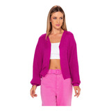 Casaco Tricot Basico Fashion