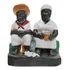 Casal De Pretos Velhos 20cm