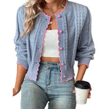 Casaquinho Cardigan Feminino