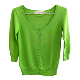 Casaquinho De Tricot Verde