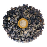 Cascalho De Pedra Quartzo Azul Natural Miúdo 01   500g
