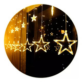 Cascata Led Com Estrelas